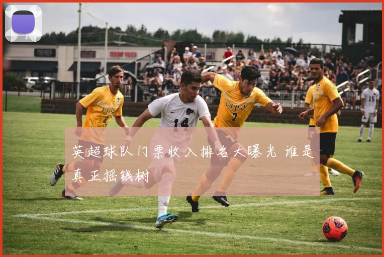 英超球队门票收入排名大曝光 谁是真正摇钱树