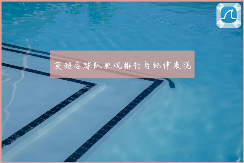 英超各球队犯规排行与纪律表现